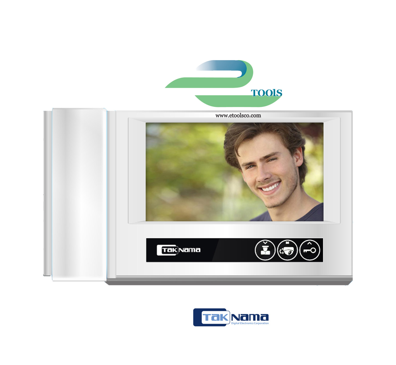 مانیتور آیفون تصویری تک نما VDP D70